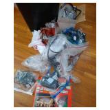 Bin of Lights, Light Hooks, Etc.