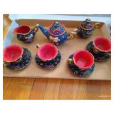 Bin of Christmas Ornaments and Decor