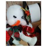 3 Foot Christmas Tree with Lights, Decorations, Bows, Angel Tree Topper, Etc.