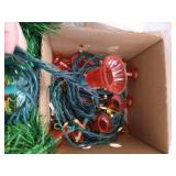 3 Foot Christmas Tree with Lights, Decorations, Bows, Angel Tree Topper, Etc.