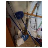 Left Side of Closet - Cleaning Supplies, Chemicals