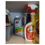 Left Side of Closet - Cleaning Supplies, Chemicals