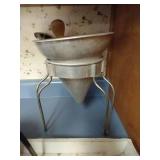 Berry Sieve, Wooden Pestle, Sifter, Tart Molds, Cookie Cutter, Angel Food Cake Cutter, and Wooden Tray