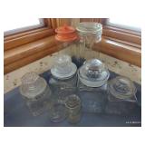 Glass Cannisters and Pasta Keeper