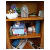 (3) Shelves of Candles, Cards, and Stationery