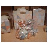 (8) Calico Kittens Figurines with Boxes