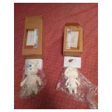 Pillsbury Dough Boy & Girl Figurines with Boxes