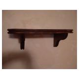 (2) Heavy Wooden Shelves