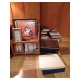 Magazine Rack, Wall Art, Albums, & Books