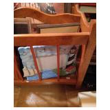 Magazine Rack, Wall Art, Albums, & Books