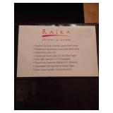 Unused Raika Leather Album with Refill Pages