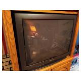 Nice Wooden Cabinet with TV & Cables