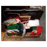 Case of Vintage Fabrics & Clothes