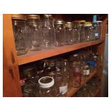 (4) Shelves Canning Jars
