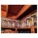 Lot of Large Jars