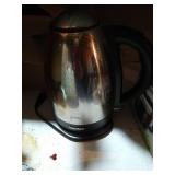 Large Lot of Coffee Carafes, Grinder, Etc.