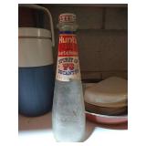 Mixed Kitchen Lot - Frying Pan, Vintage Ketchup Bottle, Thermos, Etc.