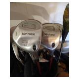 (2) Sets of Golf Clubs