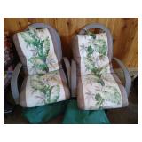 (5) Mixed Patio Chairs with Cushions & Covers