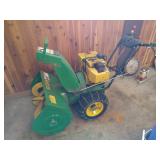 John Deere 826 Snowblower with Electric Start