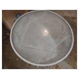 Glass Top Patio Table