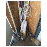 Shelves of Misc. Fluids & Cleaning Tools