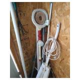 Shelves of Misc. Fluids & Cleaning Tools