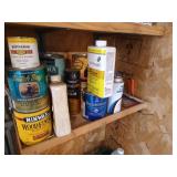 Stains, Paint, Paint Brushes, Etc.