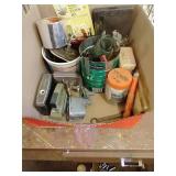 Large Lot of Drill Bits & Misc. Hardware