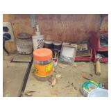 2 Shelves of Tools, Hardware, & Misc.