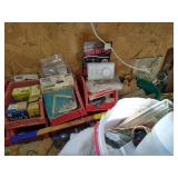 2 Shelves of Tools, Hardware, & Misc.