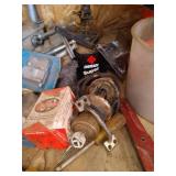 2 Shelves of Tools, Hardware, & Misc.