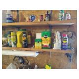 Wall of Misc. Fluids & Paper Products