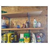 Wall of Misc. Fluids & Paper Products