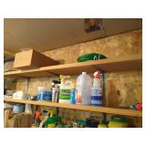 Wall of Misc. Fluids & Paper Products