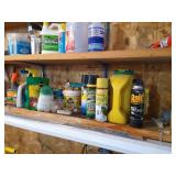 Wall of Misc. Fluids & Paper Products