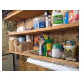 Wall of Misc. Fluids & Paper Products