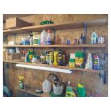 Wall of Misc. Fluids & Paper Products