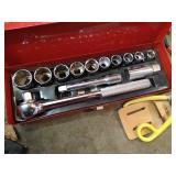 Pliers, Tin Snips, Socket Set, & Benzine Torch