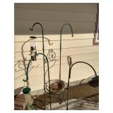 Birdbath & Feeder Stand