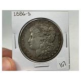 1886-S Silver Morgan Dollar
