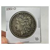 1881-O Silver Morgan Dollar