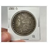 1882-S Silver Morgan Dollar