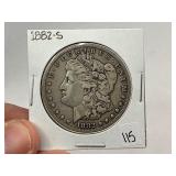 1882-S Silver Morgan Dollar