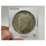 1923-S Silver Peace Dollar