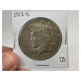 1923-S Silver Peace Dollar