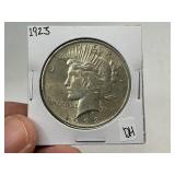1923 Silver Peace Dollar