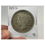 1923-D Silver Peace Dollar