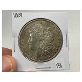 1889 Silver Morgan Dollar
