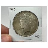 1923 Silver Peace Dollar